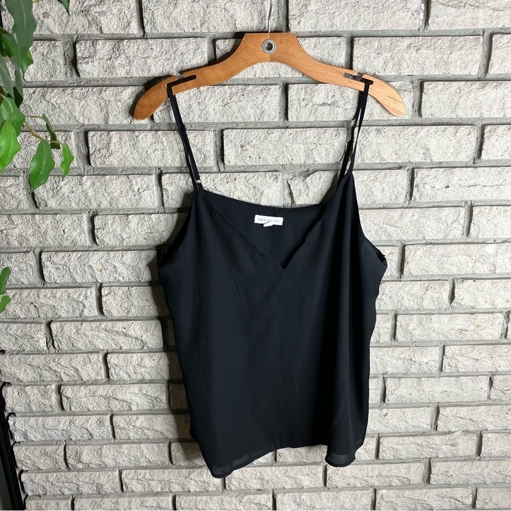 Socialite V Neck Cami Tank Top